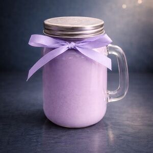 Hand poured,Small batch heavily scented in Imp of SDJ 59 Candle in Gls Mason Jar